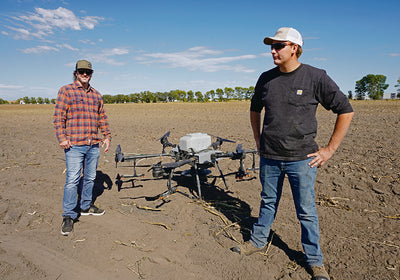 Drone sprayer shines in high-value hort crops