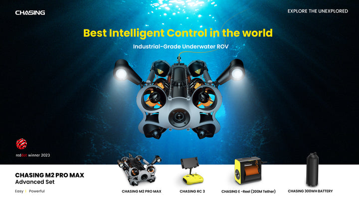 CHASING M2 PRO Max ROV | Industrial-Grade Underwater ROV | Advanced Set