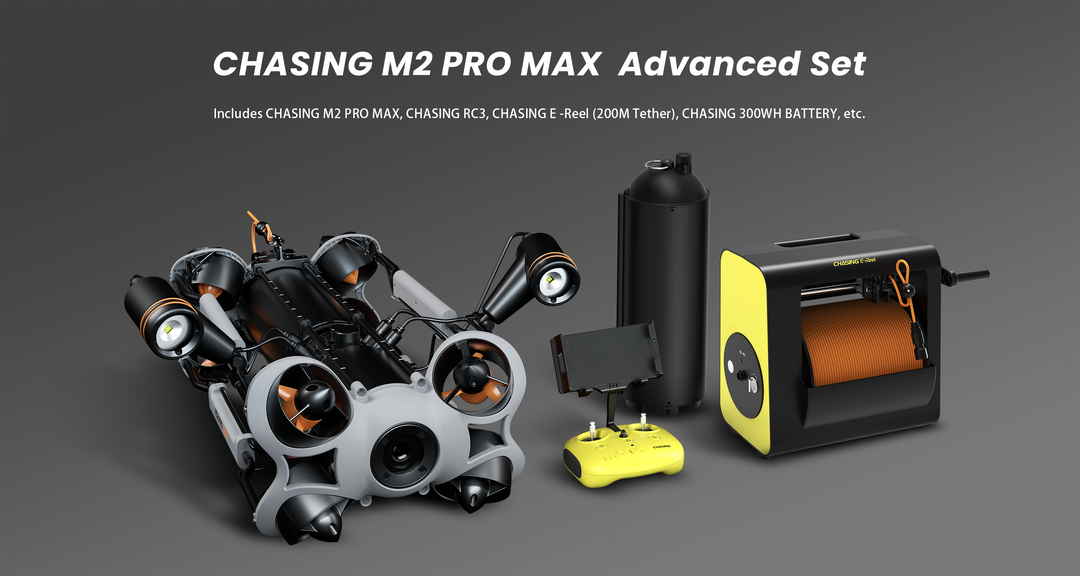 CHASING M2 PRO Max ROV | Industrial-Grade Underwater ROV | Advanced Set