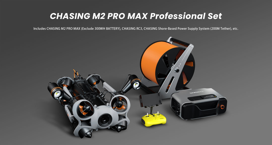 CHASING M2 PRO Max ROV | Industrial-Grade Underwater ROV | Professional Set