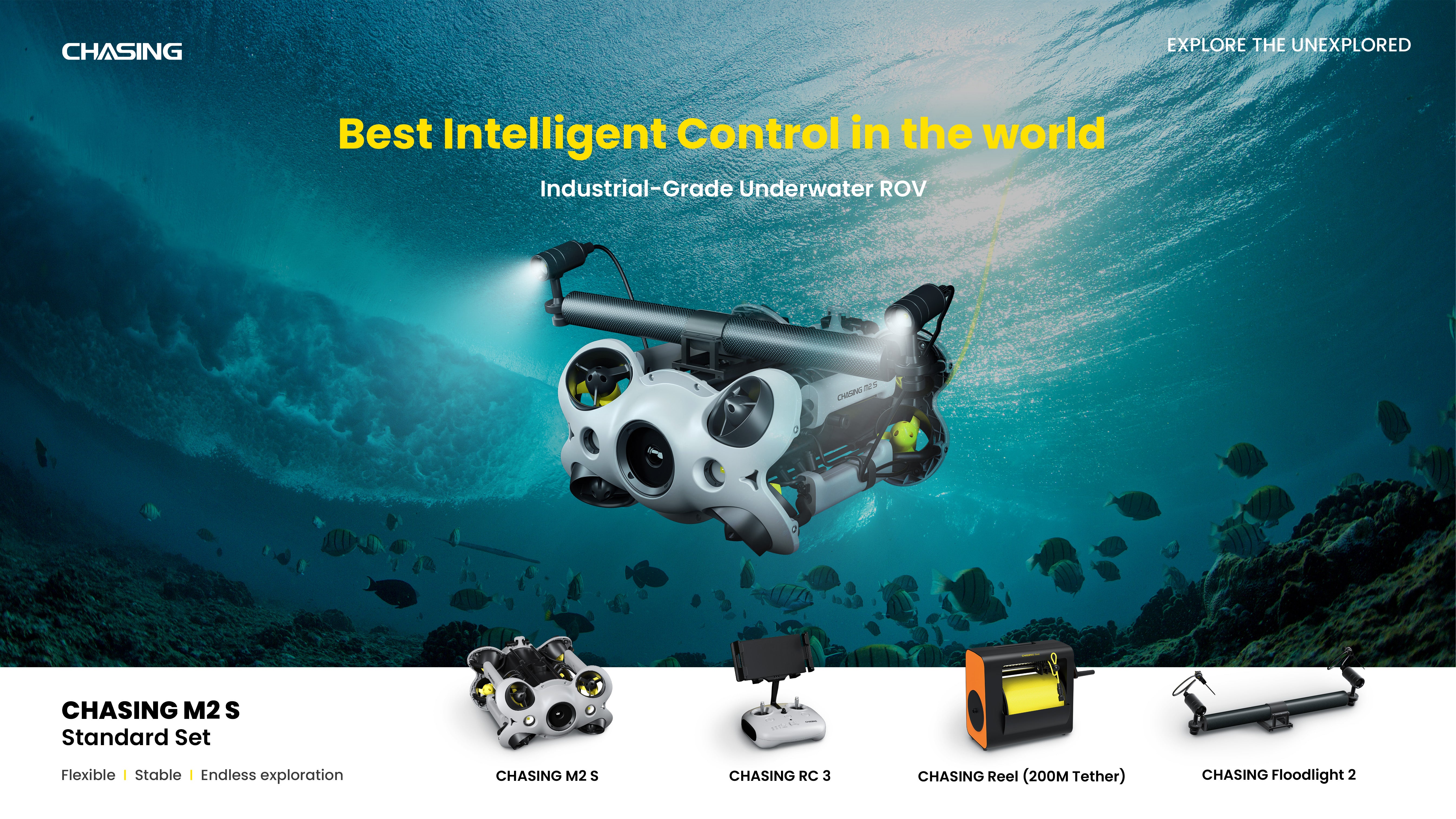 Underwater rc fashion drone