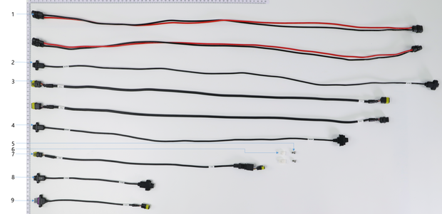 DJI Agras T-30 Cable Parts Package